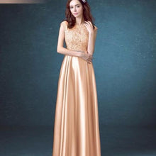 將圖片載入圖庫檢視器，The Patrina Cap Sleeves Gold / Grey / Blue / Purple / Red / Pink Lace Gown Dress - WeddingConfetti