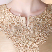 將圖片載入圖庫檢視器，The Arissa Gold Embroidered Dress - WeddingConfetti