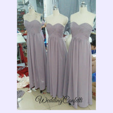 將圖片載入圖庫檢視器，The Charis Bridesmaid Chiffon Tube Dress (Customisable) - WeddingConfetti