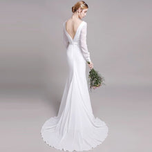 將圖片載入圖庫檢視器，The Yolanda Wedding Bridal Long Sleeve Gown - WeddingConfetti