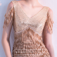 將圖片載入圖庫檢視器，The Anna Bronze Cold Shoulder Dress - WeddingConfetti