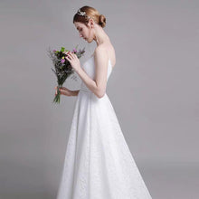 將圖片載入圖庫檢視器，The Kerrelyn Wedding Bridal Sleeveless Lace Dress - WeddingConfetti