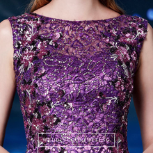 將圖片載入圖庫檢視器，The Bevin Purple Sleeveless Dress - WeddingConfetti