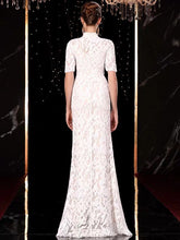 將圖片載入圖庫檢視器，The Orient Wedding Bridal Cheongsam Mandarin Collar Gown - WeddingConfetti