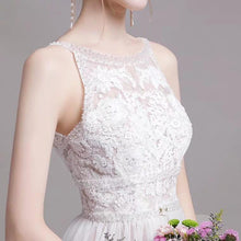 將圖片載入圖庫檢視器，The Paityn Wedding Bridal Sleeveless Lace Gown - WeddingConfetti