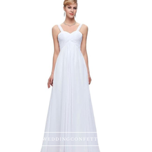 將圖片載入圖庫檢視器，The Hannah Navy Blue / Red / White Sleeveless Dress - WeddingConfetti