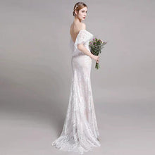 將圖片載入圖庫檢視器，The Winslet Wedding Bridal Off Shoulder Lace Dress - WeddingConfetti