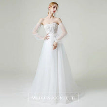 將圖片載入圖庫檢視器，The Lorende Wedding Bridal Tube Tulle Gown - WeddingConfetti