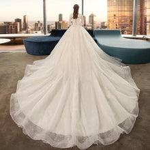將圖片載入圖庫檢視器，The Yasalyn Wedding Bridal Lace Gown - WeddingConfetti