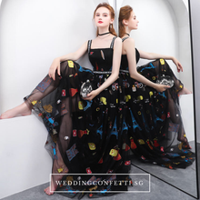 將圖片載入圖庫檢視器，The Amanica Sleeveless Black Dress  - WeddingConfetti