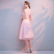 將圖片載入圖庫檢視器，The Riley Pink/Champagne Sleeveless Tulle Gown - WeddingConfetti