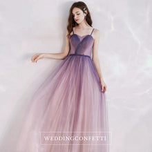 將圖片載入圖庫檢視器，The Ashlynn Ombre Sleeveless Gown - WeddingConfetti