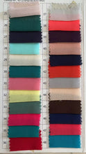 將圖片載入圖庫檢視器，Composite Wire Chiffon Colour Chart - WeddingConfetti