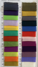 將圖片載入圖庫檢視器，Composite Wire Chiffon Colour Chart - WeddingConfetti