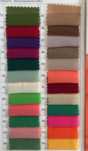 將圖片載入圖庫檢視器，Composite Wire Chiffon Colour Chart - WeddingConfetti