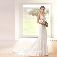 將圖片載入圖庫檢視器，The Carleigh Wedding Bridal Sleeveless Lace Gown - WeddingConfetti
