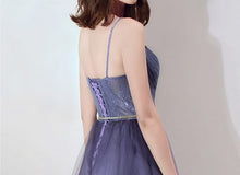 將圖片載入圖庫檢視器，The Cassie Blue Ombre Sleeveless Gown - WeddingConfetti