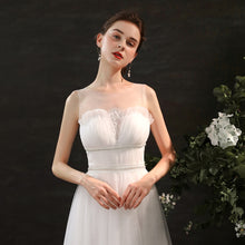 將圖片載入圖庫檢視器，Issey 婚禮系列新娘透視袖禮服