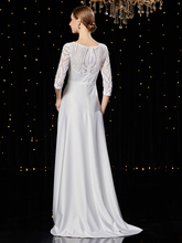 將圖片載入圖庫檢視器，The Liselle Mother-Of-Bride Sleeved Gown (Available in 2 Colours) - WeddingConfetti