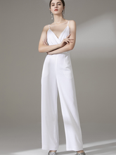將圖片載入圖庫檢視器，The Felicity Satin Jumpsuit (Available in 3 Colours) - WeddingConfetti