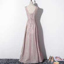 將圖片載入圖庫檢視器，The Cailey Iridescent Sleeveless Gown - WeddingConfetti