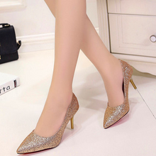 將圖片載入圖庫檢視器，The Klein Wedding Bridal Gold / Silver / Violet Wedding Bridal Heels - WeddingConfetti